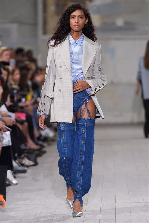 The Best Designer Denim Spotted on the Spring ’17 Runways